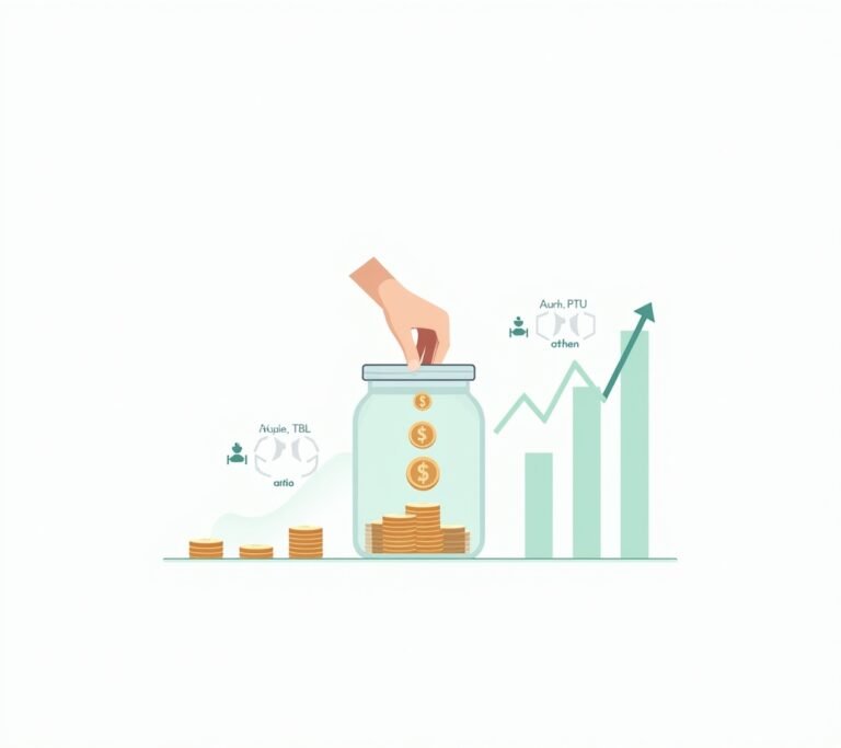 Investment chart showing DCA strategy