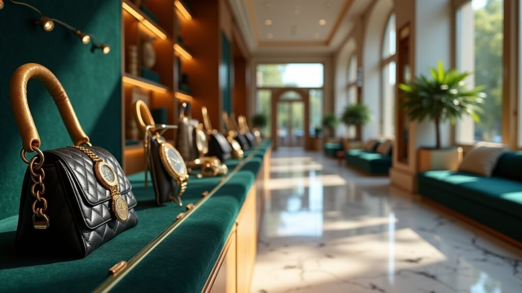 Luxury items on sale