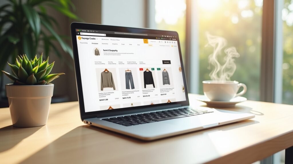 Online store interface