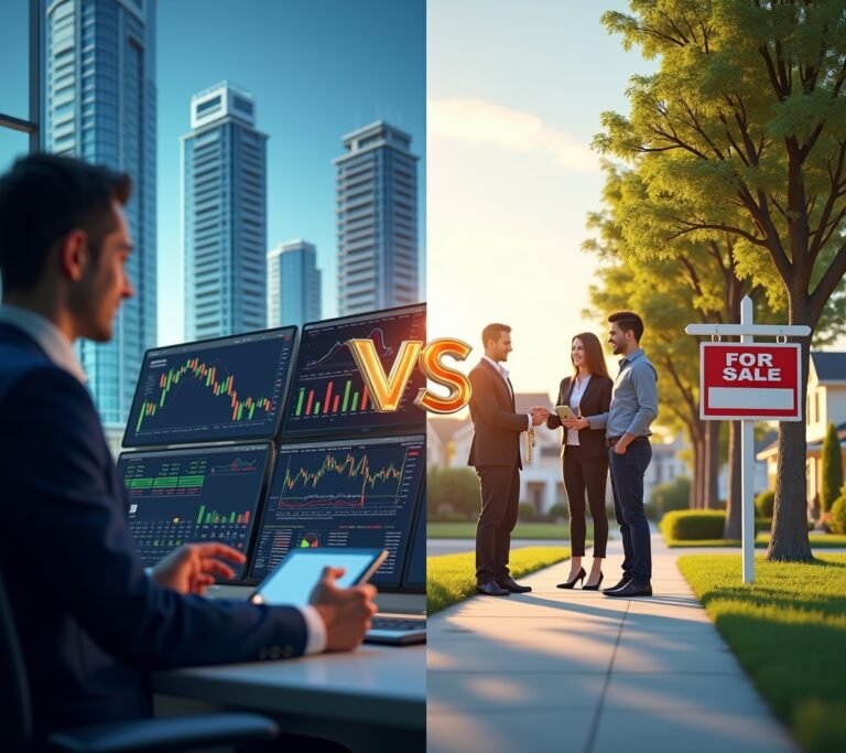 Real estate and REIT comparison